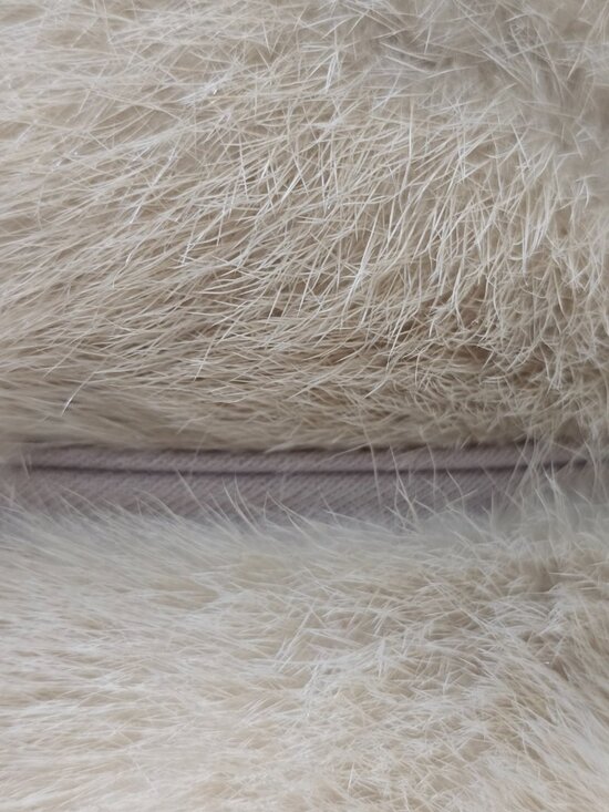 Vintage Real Fur Bucket Hat & Box - Likely Mink, Cream Beige, Mid Century - Picture 4 of 12